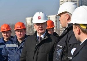 Сергей Собянин объявил о завершении строительства самого современного ледового дворца России
