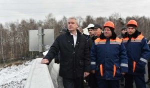 14 декабря 2015 Мэр Москвы Сергей Собянин открыл движение по участку Северо-Западной хорды