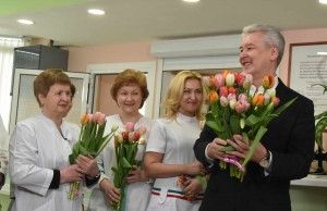 03 марта 2016 Мэр Москвы Сергей Собянин посетил гордскую поликлинику № 180 в районе Митино