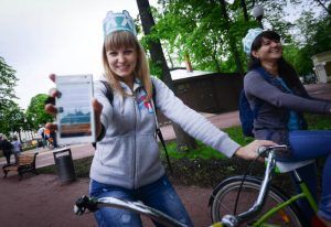 Более миллиона поездок совершили москвичи на городских велосипедах