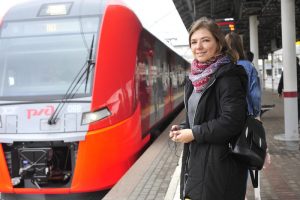 Поезда начали курсировать в сентябре 2016 года. Фото: Пелагия Замятина, «Вечерняя Москва»