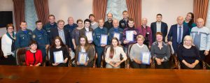 Награждение победителей и участников фотоконкурса «80-летие МПВО Москвы – ГО Москвы – Департамента ГОЧСиПБ». Фото: Управление по ЦАО Департамента ГОЧСиПБ