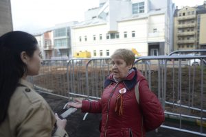 Горожане рассказывают об обрушении здания в Мещанском районе. Фото предоставили в управе Мещанского района