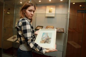 Книжно-иллюстративную выставку откроют в библиотеке для слепых. Фото: Наталия Нечаева, «Вечерняя Москва»