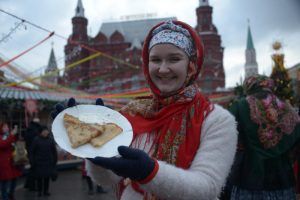 Фестиваль «Московская Масленица» в первый раз сделали гастрономическим. Фото: архив, «Вечерняя Москва»