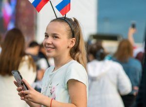 День флага на столичных площадках отпраздновали 500 тыс человек. Фото: сайт мэра Москвы