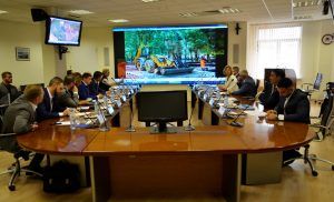 Представители префектуры Центрального административного округа встретились с делегацией из Липецка. Фото: Анна Быкова
