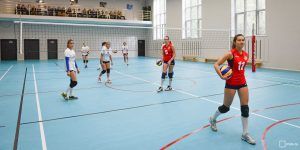 Команда из школы №2107 вышла в финал спортивной лиги по волейболу. Фото: сайт мэра Москвы