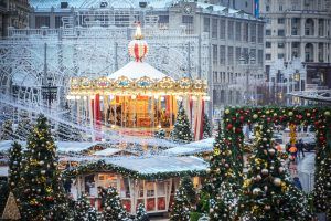 Прогулка начнется с Манежной площади. Фото: Наталья Феоктистова, «Вечерняя Москва»