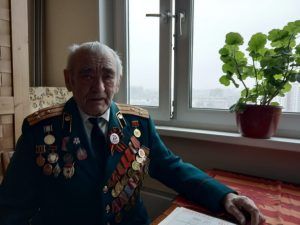 Ветеран Александр Столяр. Фото из личного архива