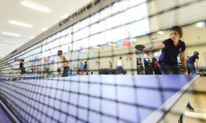 Занятие по настольному теннису проведут для участников проекта «Московское долголетие»