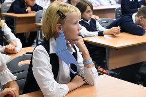 Дети смогут попасть в предпрофильные классы школы №2107. Фото: Алексей Орлов, «Вечерняя Москва»