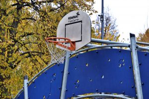 Активисты Молодежной палаты Мещанского района организовали серию товарищеских игр по баскетболу. Фото: Анна Быкова