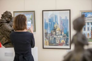Художественная выставка открылась в Доме Российской Армии. Фото: сайт учреждения