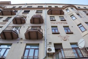 Капремонт фасада дома XX века начался в районе. Фото: сайт мэра Москвы