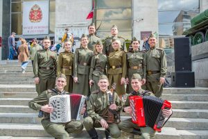 Артисты Центрального Дома Российской Армии выступили в музее Вооруженных сил Российской Федерации. Фото: официальный сайт учреждения