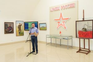 Художественная выставка о войне открылась в ЦДРА. Фото: сайт учреждения