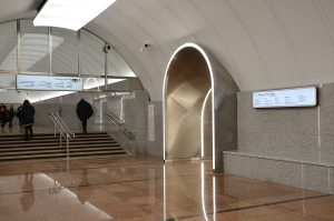 Тоннель для эскалатора построят для станции БКЛ «Рижская». Фото: Анна Быкова, «Вечерняя Москва»