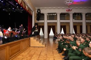 Концерт в поддержку российской армии прошел в ЦДРА. Фото: пресс-служба ЦДРА