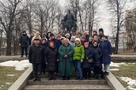 Молодежная палата района почтила память героев Ленинграда. Фото: страница молпалаты в социальных сетях