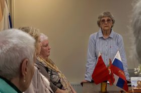 Общественный советник провела лекцию для жителей района. Фото: первичная организация Совета ветеранов №6