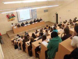 Профессор МГППУ выступила на научной конференции в Гомеле. Фото: сайт МГППУ