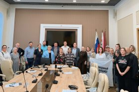 Молодежная палата района приняла участие в заседании вместе с Управой района. Фото: страница Молпалаты в социальных сетях