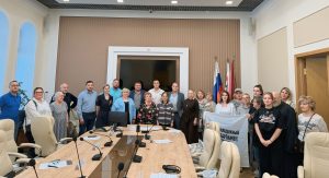 Молодежная палата района приняла участие в заседании вместе с Управой района. Фото: страница Молпалаты в социальных сетях