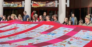 Молполата района приняла участие в патриотической акции. Фото: страница Молпалаты в социальных сетях