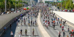 Движение на Садовом кольце в Мещанском районе будет ограничено из-за велофестиваля. Фото: сайт мэра Москвы