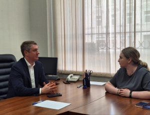 Глава управы района Дмитрий Башаров провел личный прием для жителей района. Фото: Telegram-канал Дмитрия Башарова