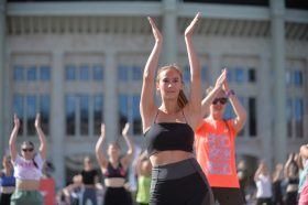 "Большой фестиваль бега": Спортсмены из Мещанского района приняли участи в забеге. Фото: архив, "Вечерняя Москва"
