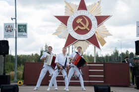 Артисты ЦДРА выступили в «Патриоте». Фото: сайт учреждения