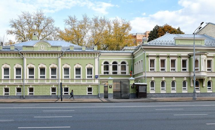 Завершили работы над фасадами усадьбы Баевых в районе. Фото: Главное управление по обслуживанию дипломатического корпуса при Министерстве иностранных дел Российской Федерации