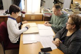 Конкурс «Читаем по Брайлю» для старшеклассников организуют в библиотеке для слепых. Фото: пресс-служба РГБС