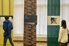 Выставка студенческих работ к 80-летию Победы открылась в МАРХИ. Фото: официальная страница МАРХИ в социальных сетях