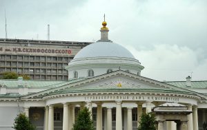 Флагманский центр НИИ скорой помощи имени Николая Склифосовского возвели в рамках Адресной инвестиционной программы. Фото: Анна Быкова, «Вечерняя Москва»