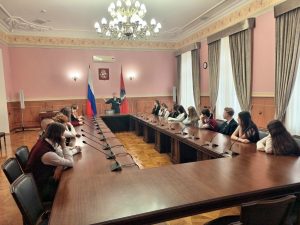 Ученики школы №2054 посетили МГД. Фото: официальная страница школы №2054 в социальных сетях