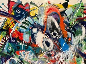 Выставка «Оттенки Солнца и Земли» открылась в Московском Доме Художника. Фото: официальная страница МДХ в социальных сетях