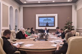 Планы на праздничную неделю обсудили в сотрудники управы Мещанского района. Фото: Telegram-канал главы управы Мещанского района Дмитрия Башарова