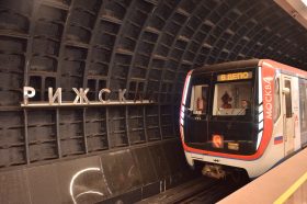 Монолитные конструкции эскалаторного тоннеля станции «Рижская» БКЛ завершаются. Фото: Анна Макмаладзе, «Вечерняя Москва»