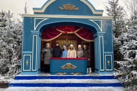 Медиакласс школы №2107 провели новогодние каникулы с пользой. Фото: официальная страница школы №2107 в социальных сетях