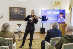 Выпуск устного журнала «Жизнь и творчество» ко Дню защитника Отечества прошел в ЦДРА. Фото: сайт ЦДРА