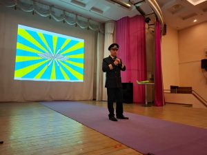 Авиаторы рассказали о небе пятиклассникам школы №2107. Фото: официальная старница школы №2107 в социальных сетях