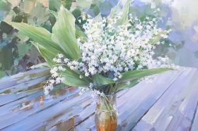 Выставка «Акварельная весна» состоится в МДХ. Фото: официальная страница МДХ в социальных сетях