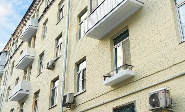 Капитальный ремонт исторического дома на Банном переулке завершили в районе. Фото: пресс-служба фонда капитального ремонта города Москвы